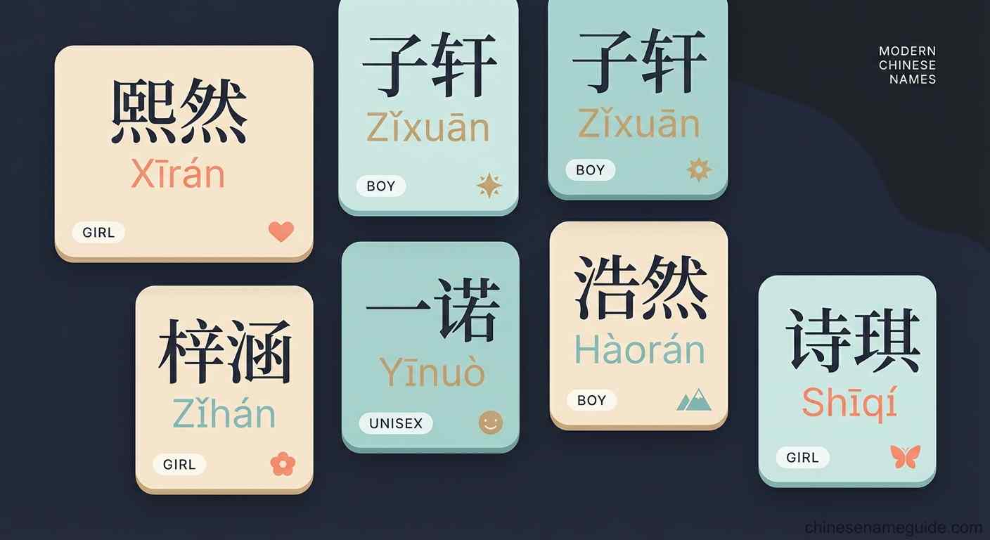 Modern Chinese Names: What Kids Are Actually Called Now